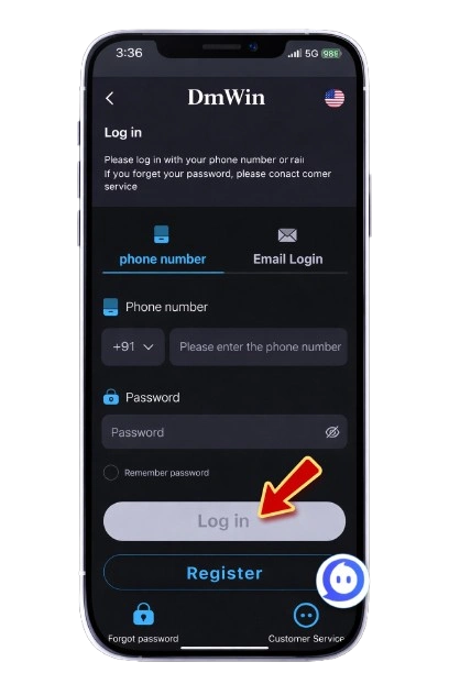 Dm win Login